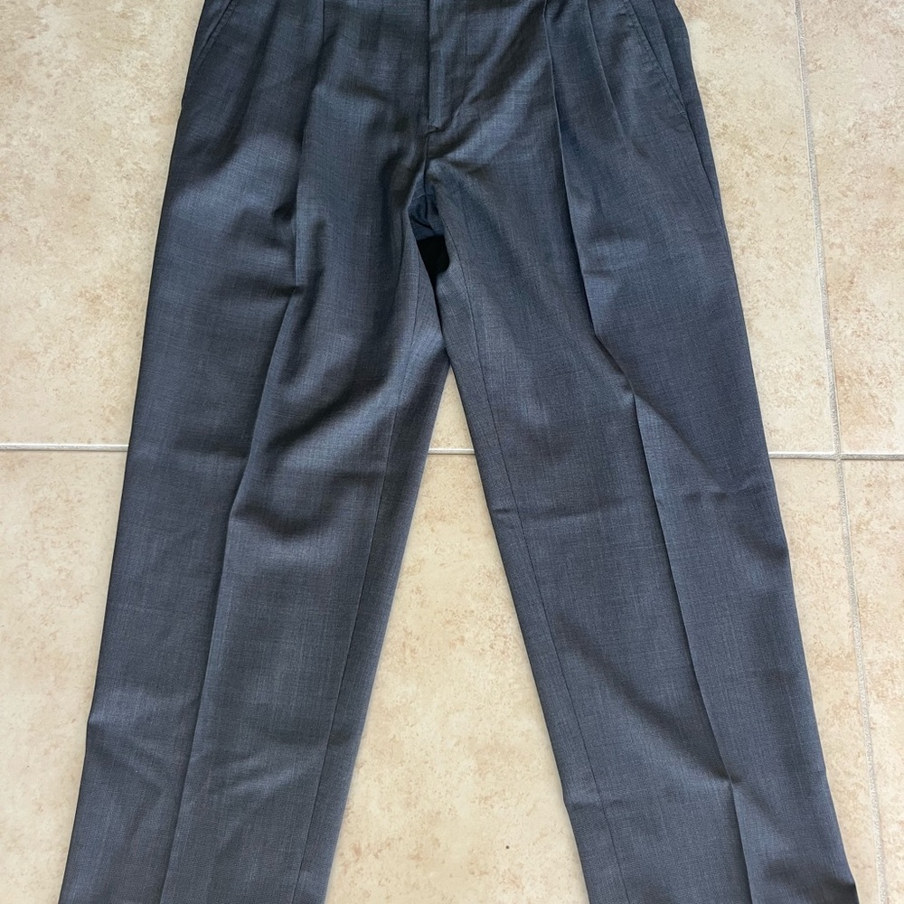 Jos. A. Bank Classic Men's Dress Trousers in Charcoal Gray